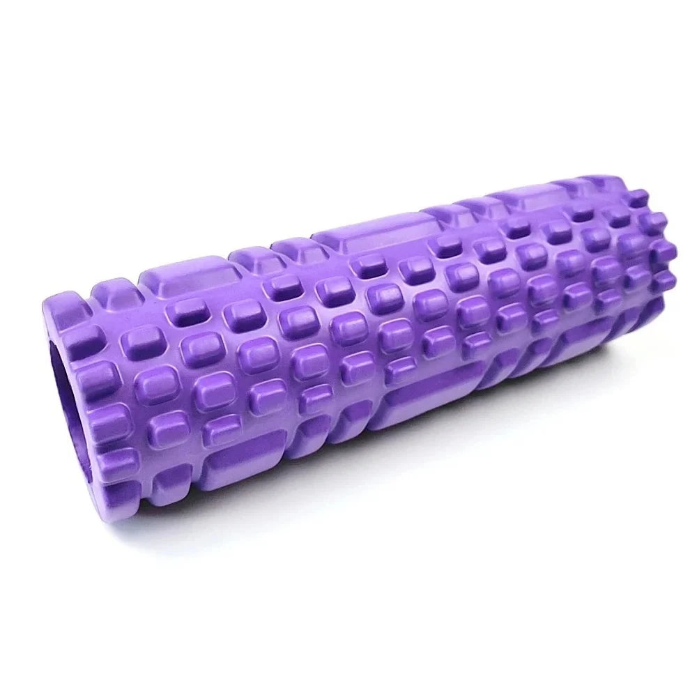 Hollow Foam Massage Roller - Yoga Fitness Column for Muscle Relaxation & Exercise Support, Training Companion