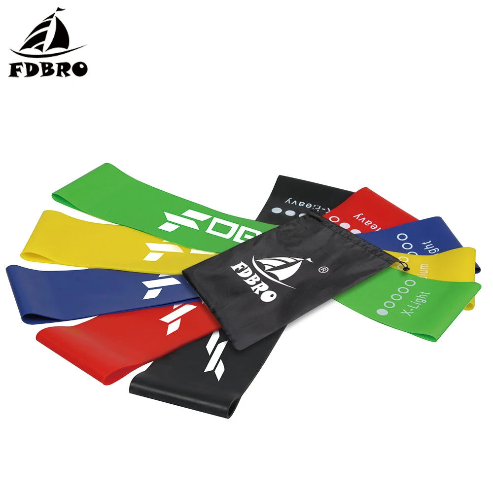 FDBOY Resistance Bands for Working Out Exercise Bands Physical Therapy  Stretching Yoga Strap for Upper & Lower Body Workouts
