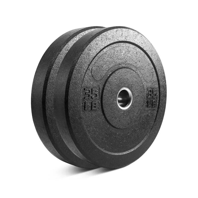 Rubber Bumper Weight Plates, Gym Fitness & Strength Training Equipment
