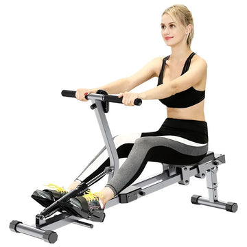 Home Rowing Machine Fitness Equipment Water Resistance Wind Resistance Magnetic Control Rowing Machine