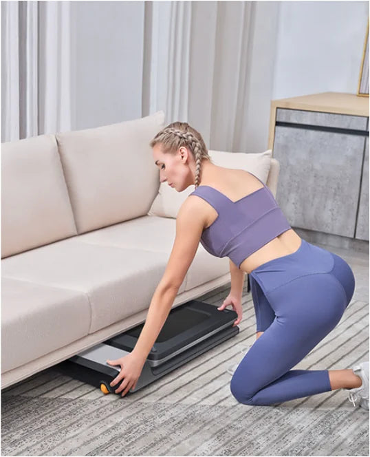 Walking Pad Folding Treadmill Ultra Slim Foldable Treadmill Portable Safety Non Holder Gym and Running Device