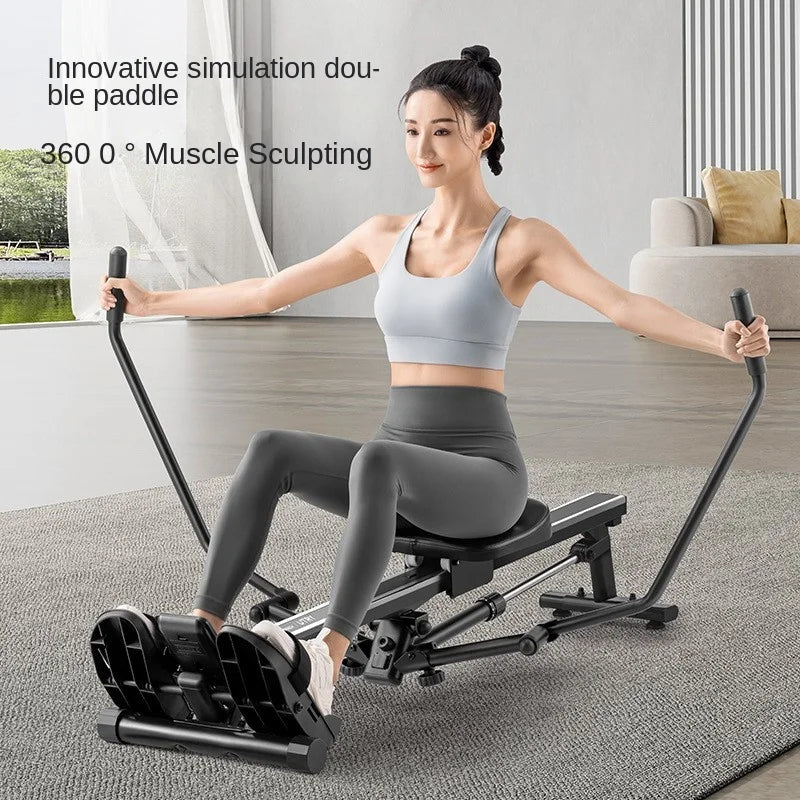 Hydraulic Double Oar Rowing Machine