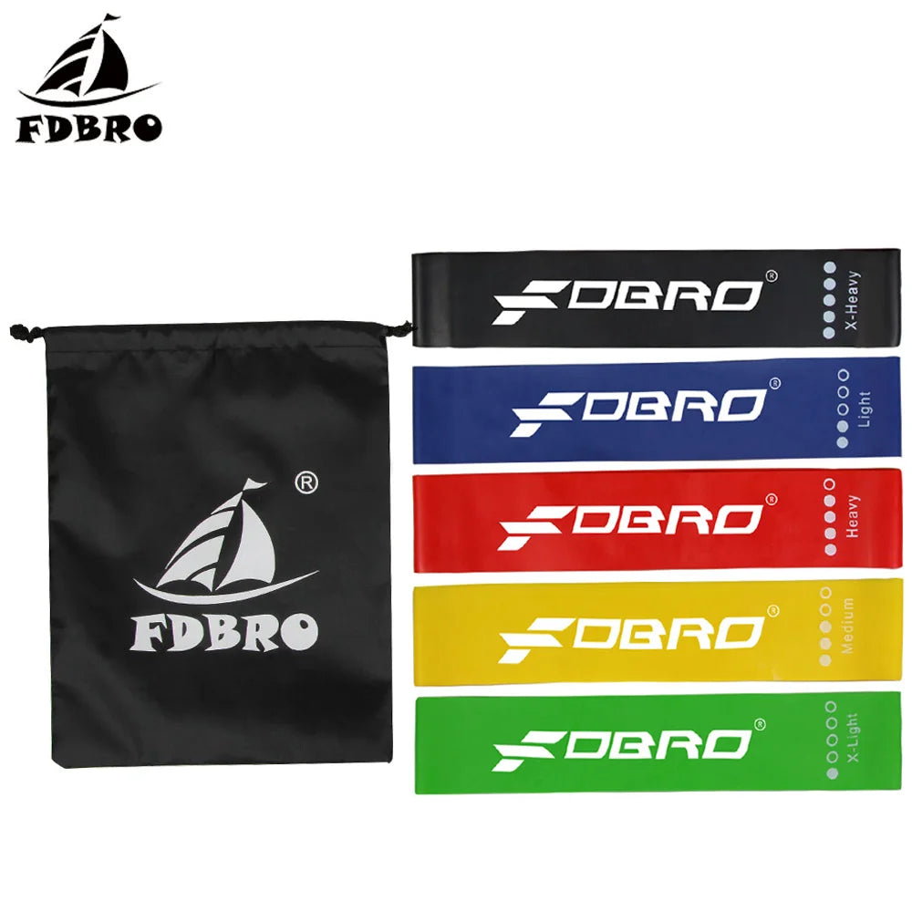 FDBOY Resistance Bands for Working Out Exercise Bands Physical Therapy  Stretching Yoga Strap for Upper & Lower Body Workouts