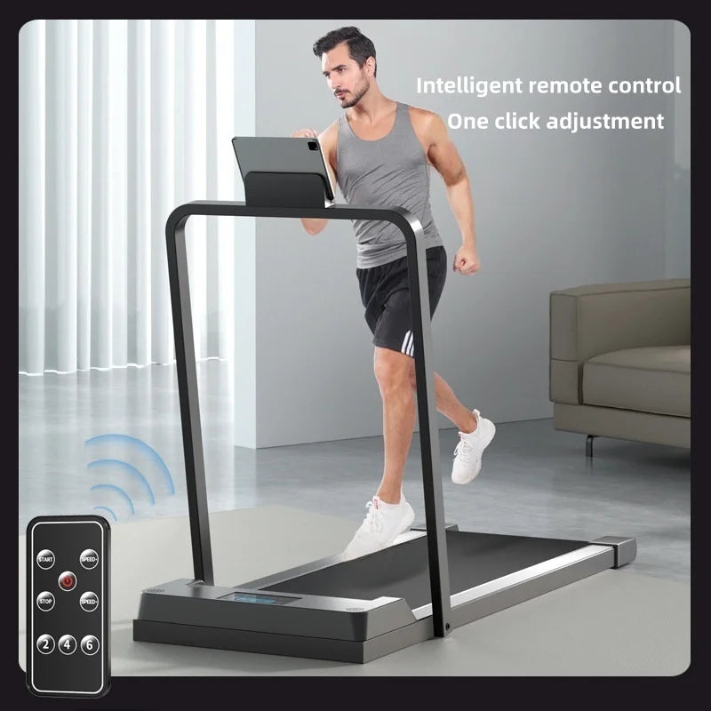 Electric treadmill small folding ultra-quiet walking tablet suitable for home indoor gym Fitness Body Building Treadmills