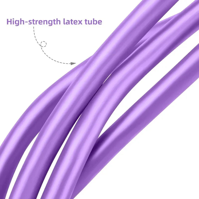 Four-Tube Pedal Tensioner Multi-Functional Household Fitness Equipment Yoga Abdominal Strengthening Elastic Band Tension Rope