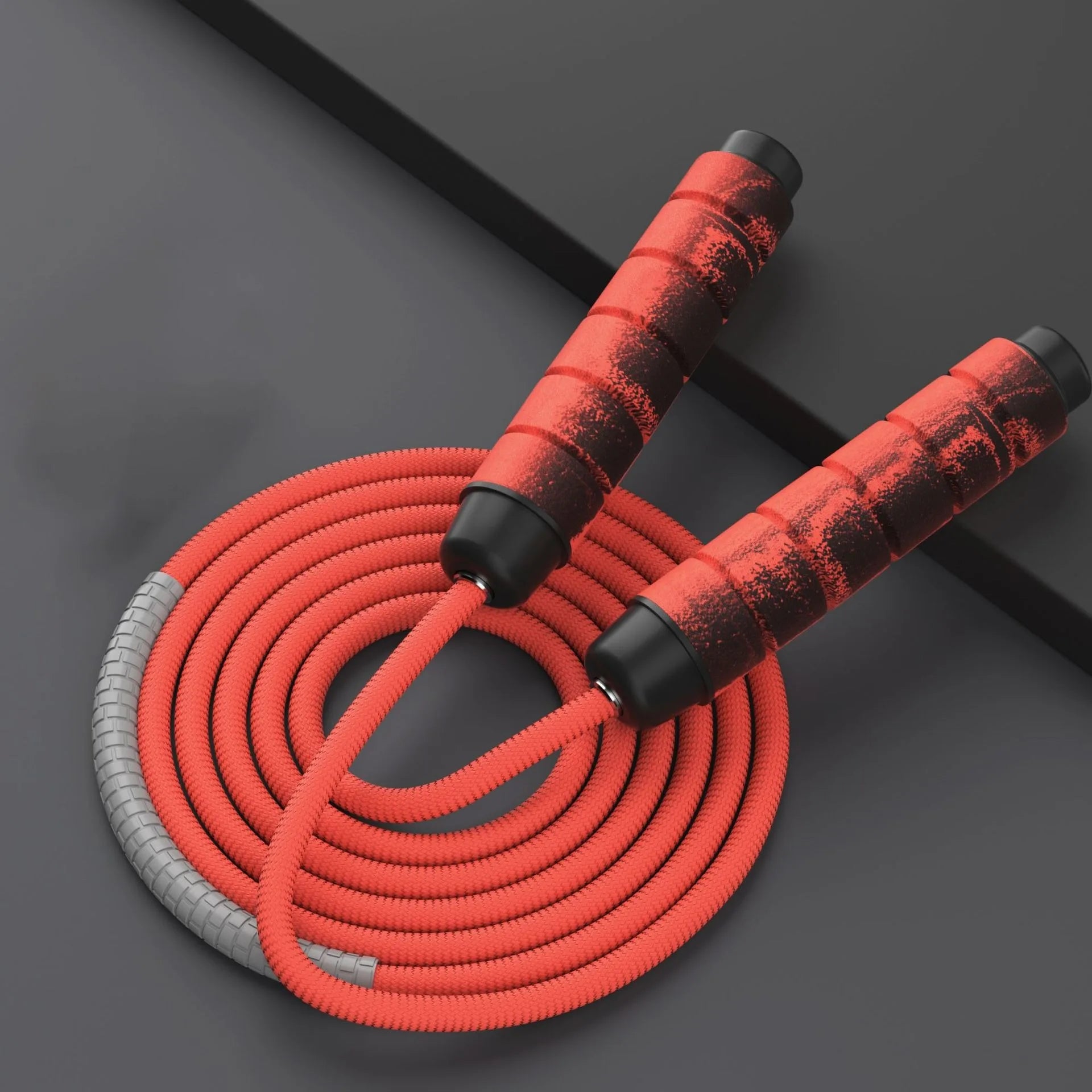 Jump Rope Crossfit Boxing Heavy Skipping Rope Foam Grip Handles for Fitness Workouts Endurance Strength Training