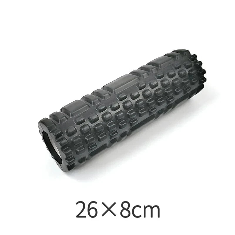 Hollow Foam Massage Roller - Yoga Fitness Column for Muscle Relaxation & Exercise Support, Training Companion