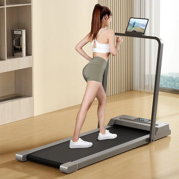 Electric treadmill small folding ultra-quiet walking tablet suitable for home indoor gym Fitness Body Building Treadmills