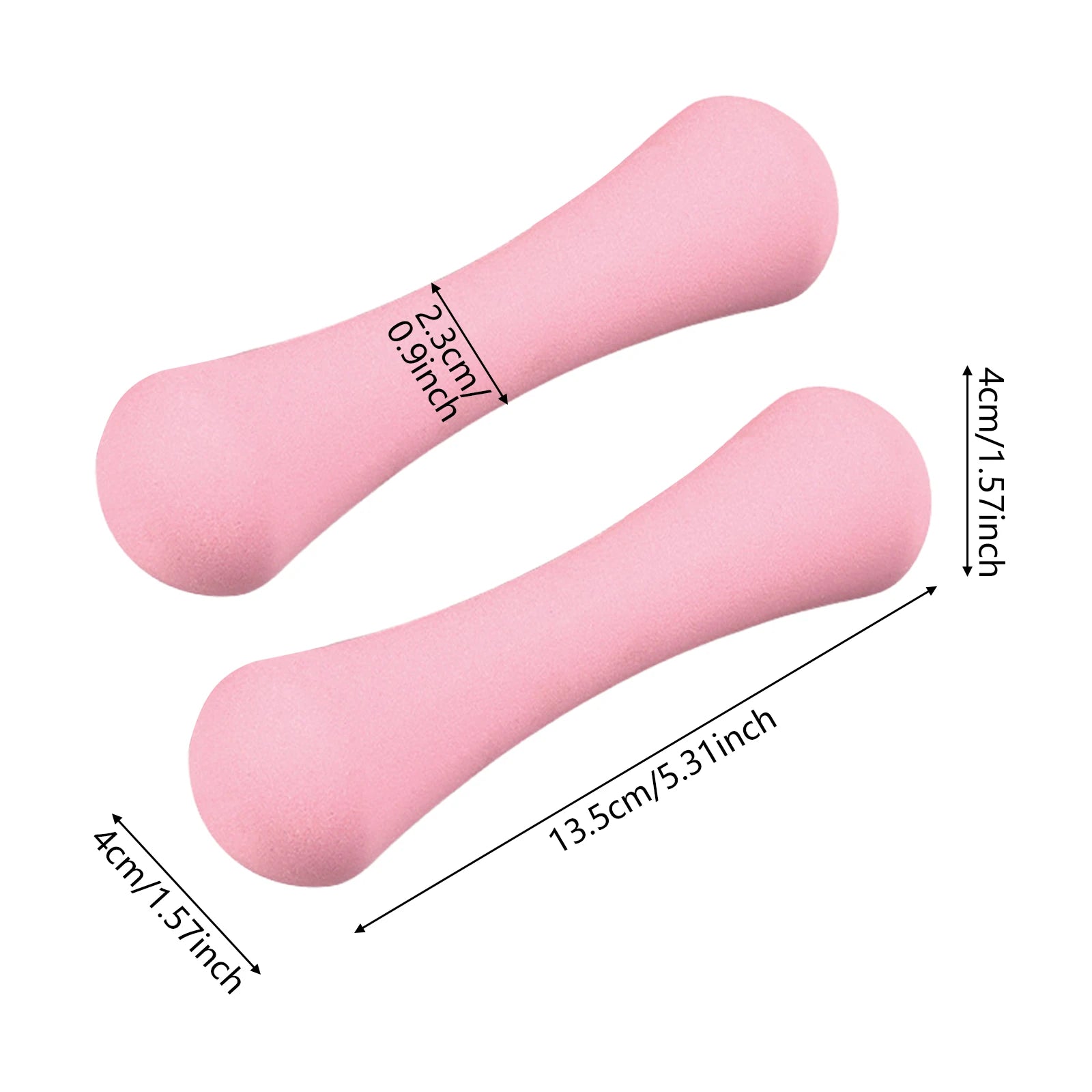 Home Gym Fitness Dumbbell Non-Slip Coated Home Workout Dumbbell for Women's Strength Training