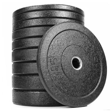 Rubber Bumper Weight Plates, Gym Fitness & Strength Training Equipment